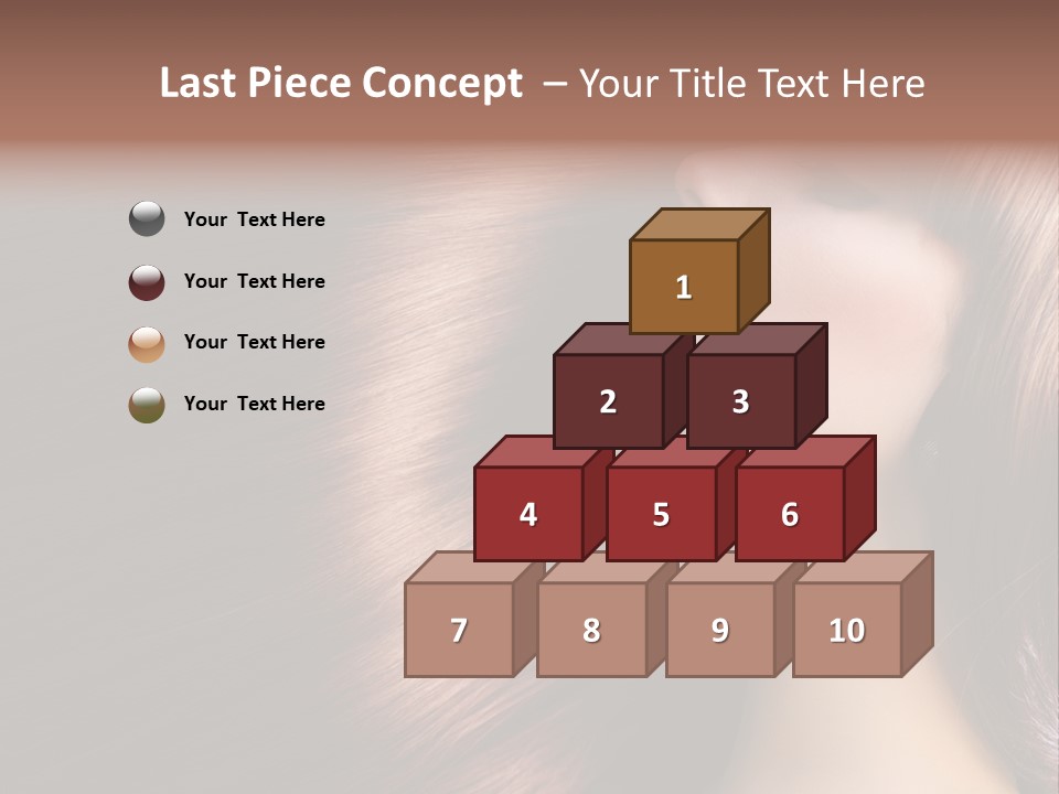 Healthy Haircut Pure PowerPoint Template