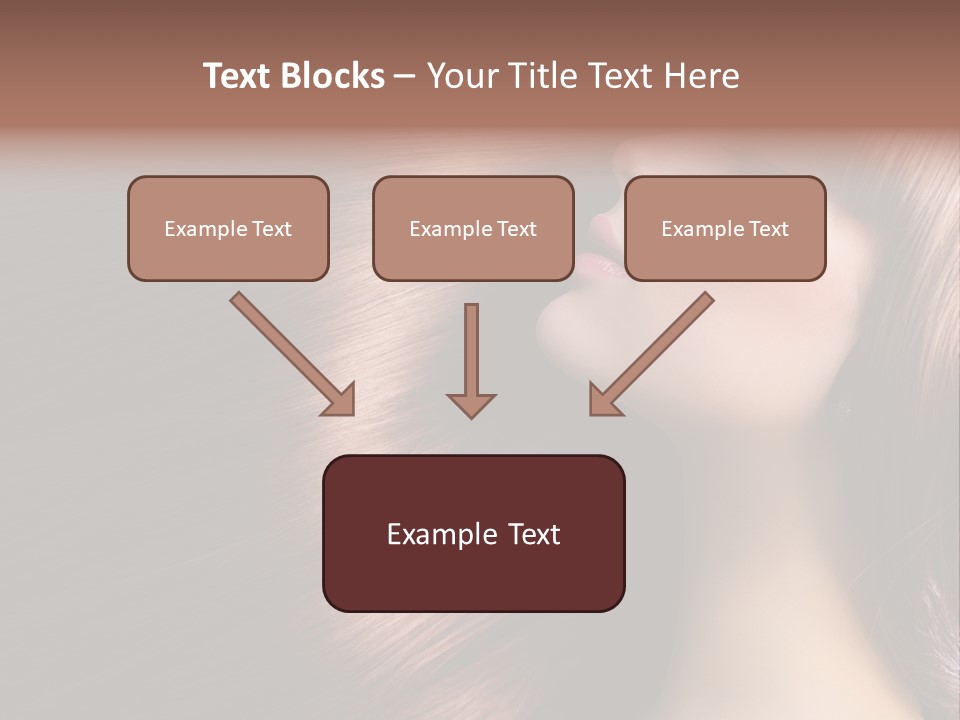 Healthy Haircut Pure PowerPoint Template