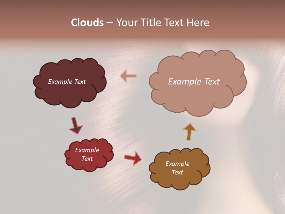 Healthy Haircut Pure PowerPoint Template