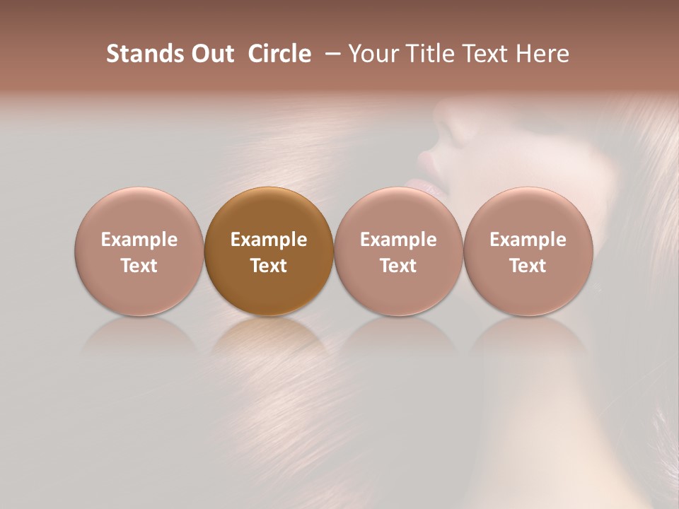 Healthy Haircut Pure PowerPoint Template