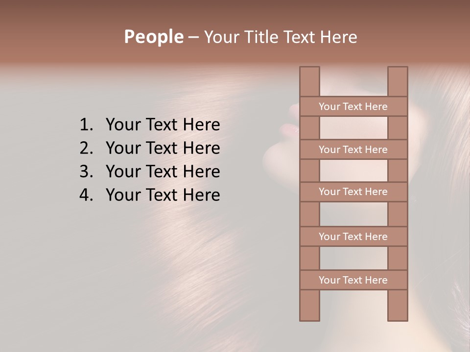 Healthy Haircut Pure PowerPoint Template