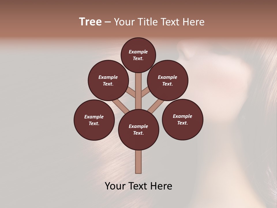 Healthy Haircut Pure PowerPoint Template