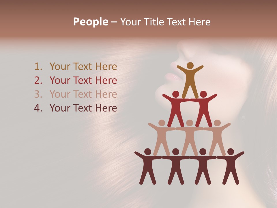 Healthy Haircut Pure PowerPoint Template