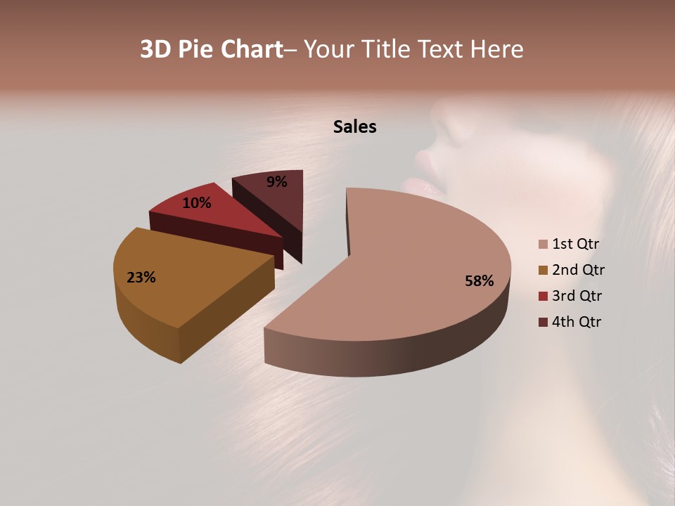 Healthy Haircut Pure PowerPoint Template