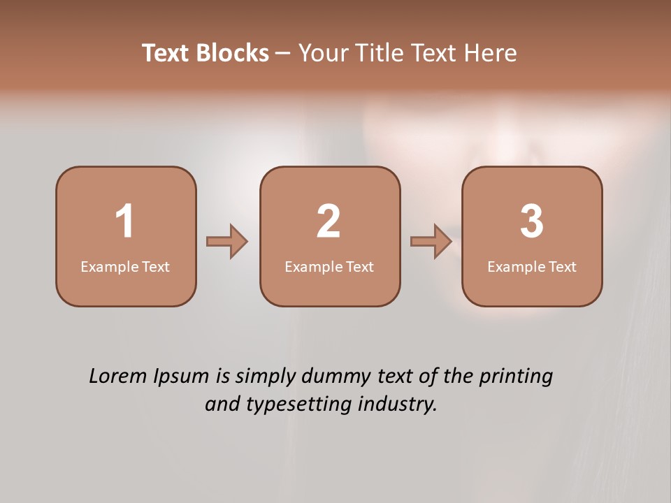 Profile Young Hairstyle PowerPoint Template