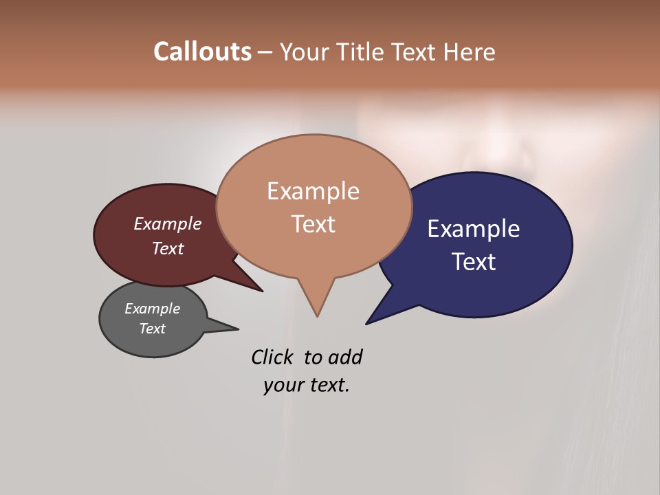 Profile Young Hairstyle PowerPoint Template