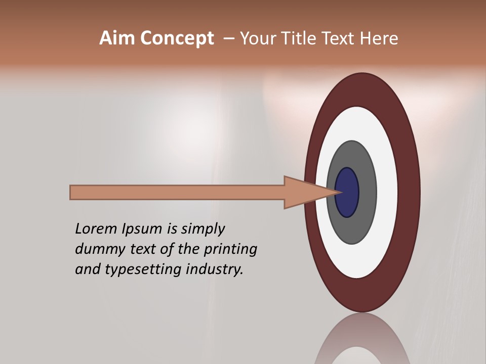 Profile Young Hairstyle PowerPoint Template