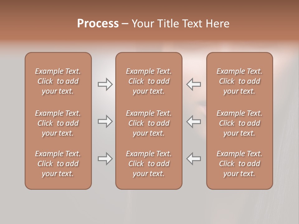 Profile Young Hairstyle PowerPoint Template