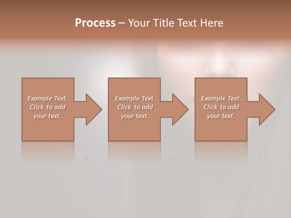 Profile Young Hairstyle PowerPoint Template