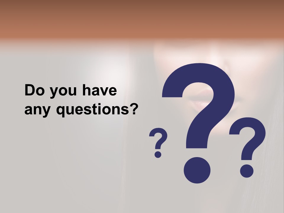 Profile Young Hairstyle PowerPoint Template