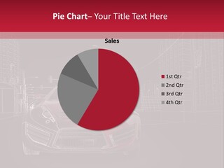 Generic Wheel Concept Car PowerPoint Template