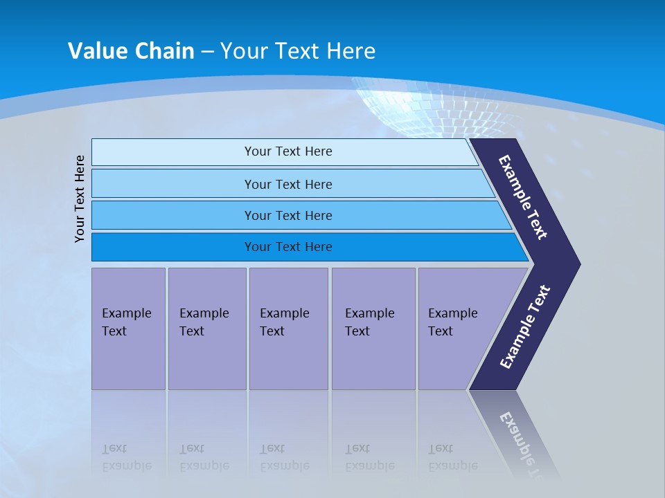 Discoball Music Ball PowerPoint Template