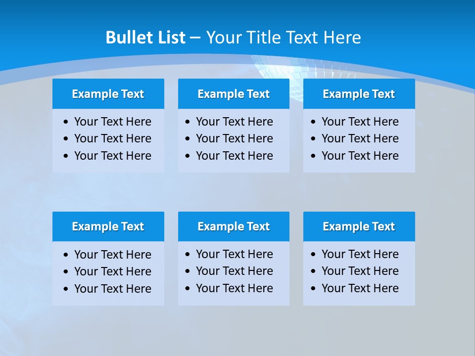 Discoball Music Ball PowerPoint Template