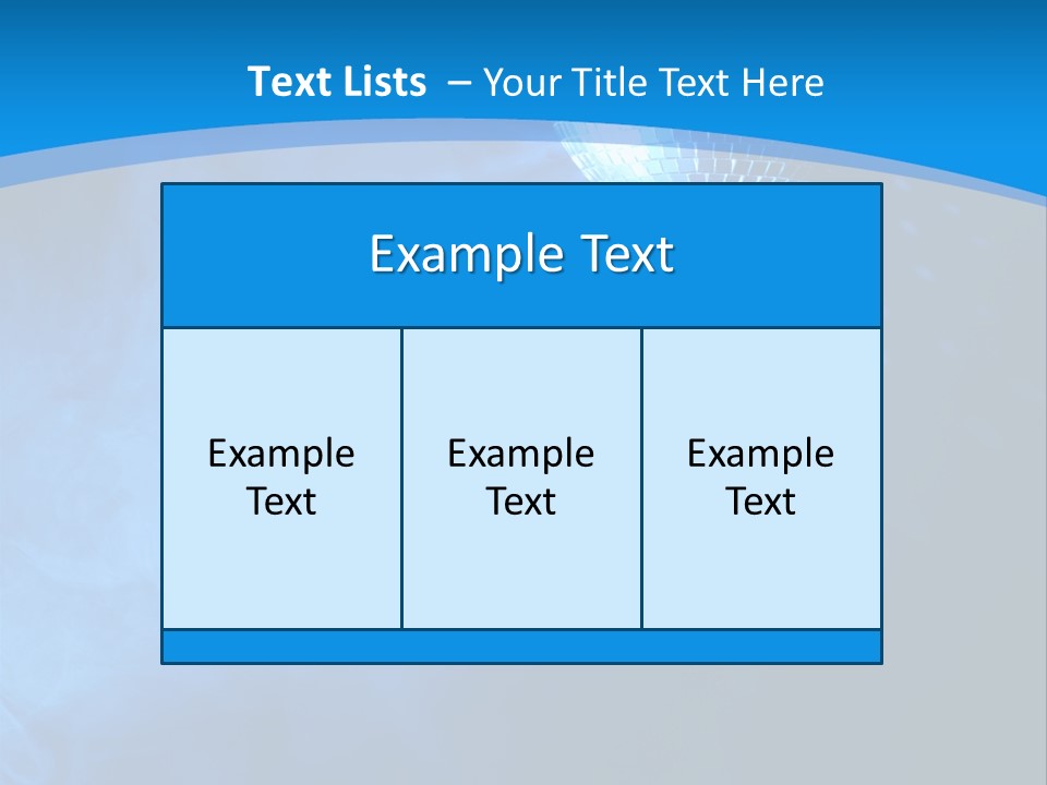 Discoball Music Ball PowerPoint Template