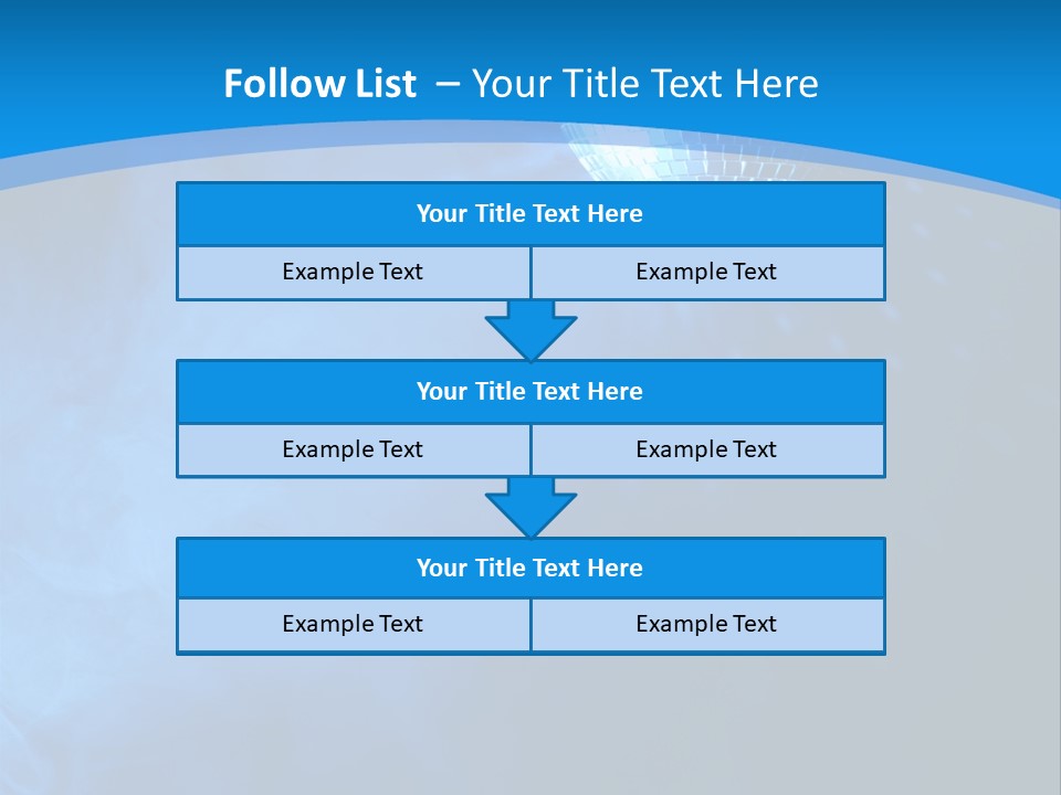 Discoball Music Ball PowerPoint Template