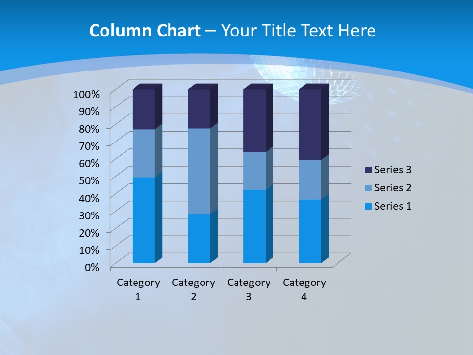 Discoball Music Ball PowerPoint Template