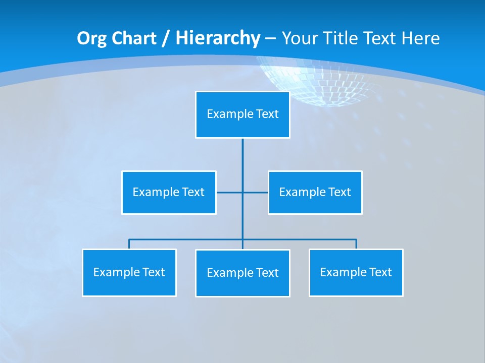Discoball Music Ball PowerPoint Template