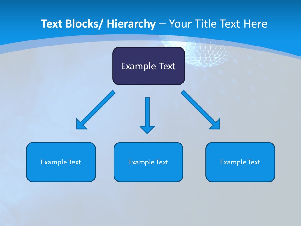 Discoball Music Ball PowerPoint Template