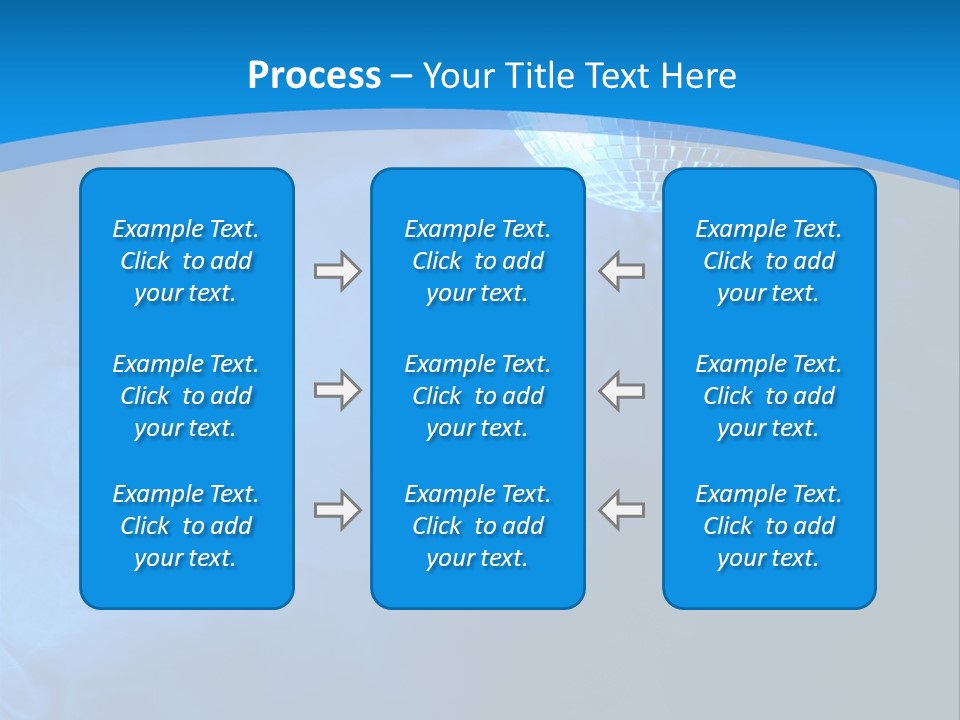 Discoball Music Ball PowerPoint Template