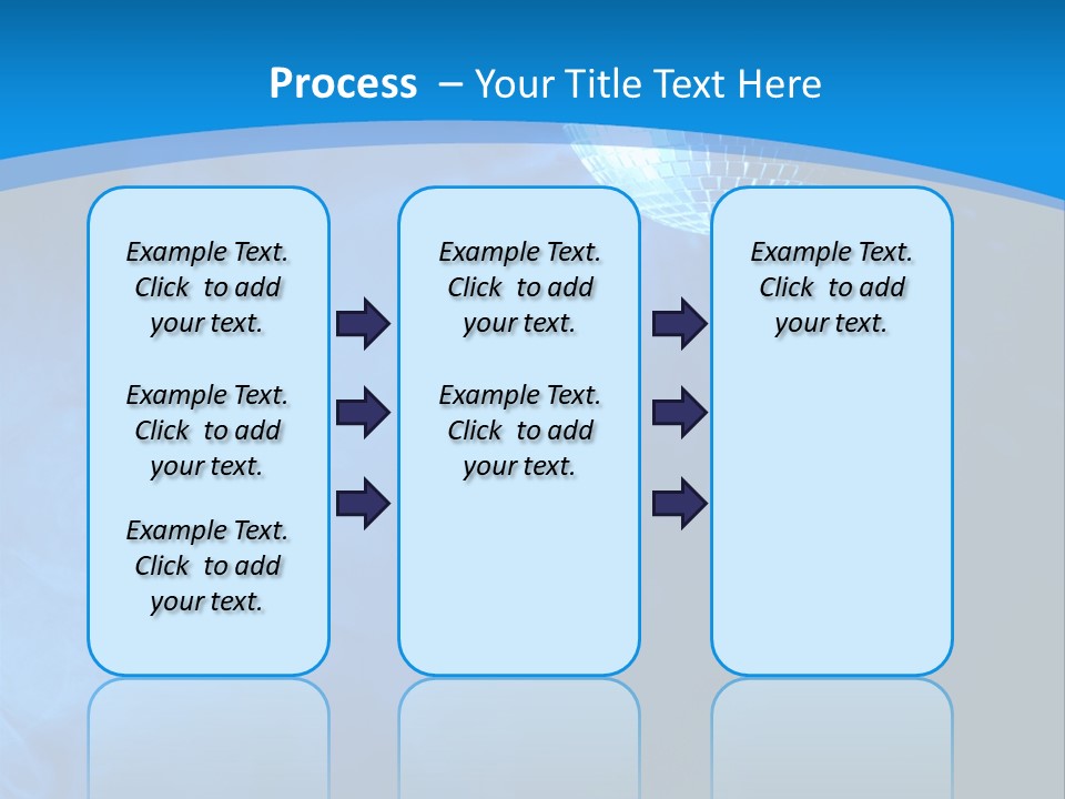 Discoball Music Ball PowerPoint Template