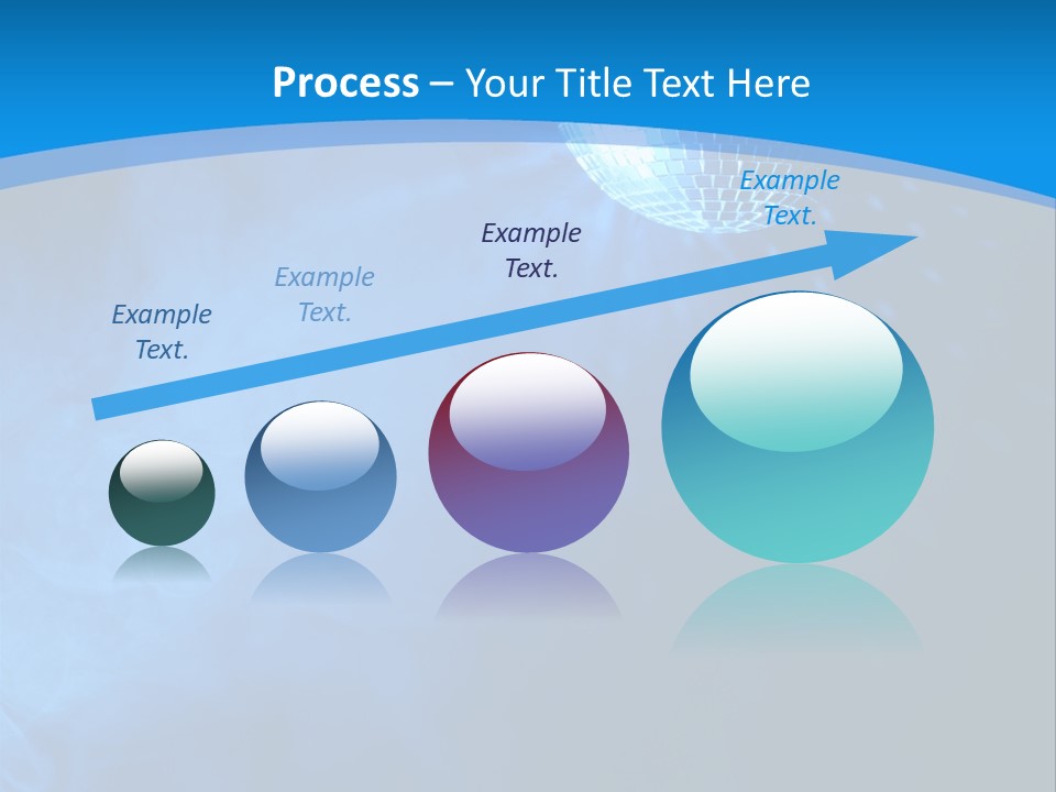 Discoball Music Ball PowerPoint Template