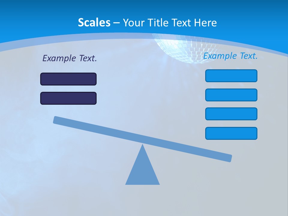 Discoball Music Ball PowerPoint Template