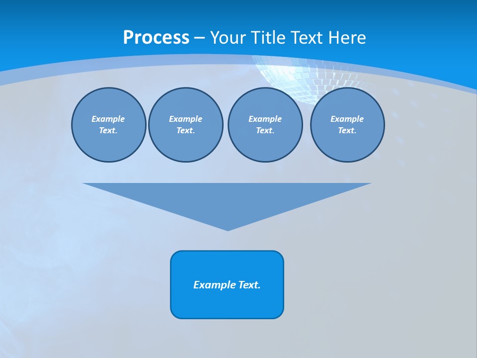 Discoball Music Ball PowerPoint Template
