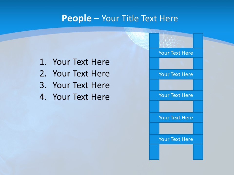 Discoball Music Ball PowerPoint Template
