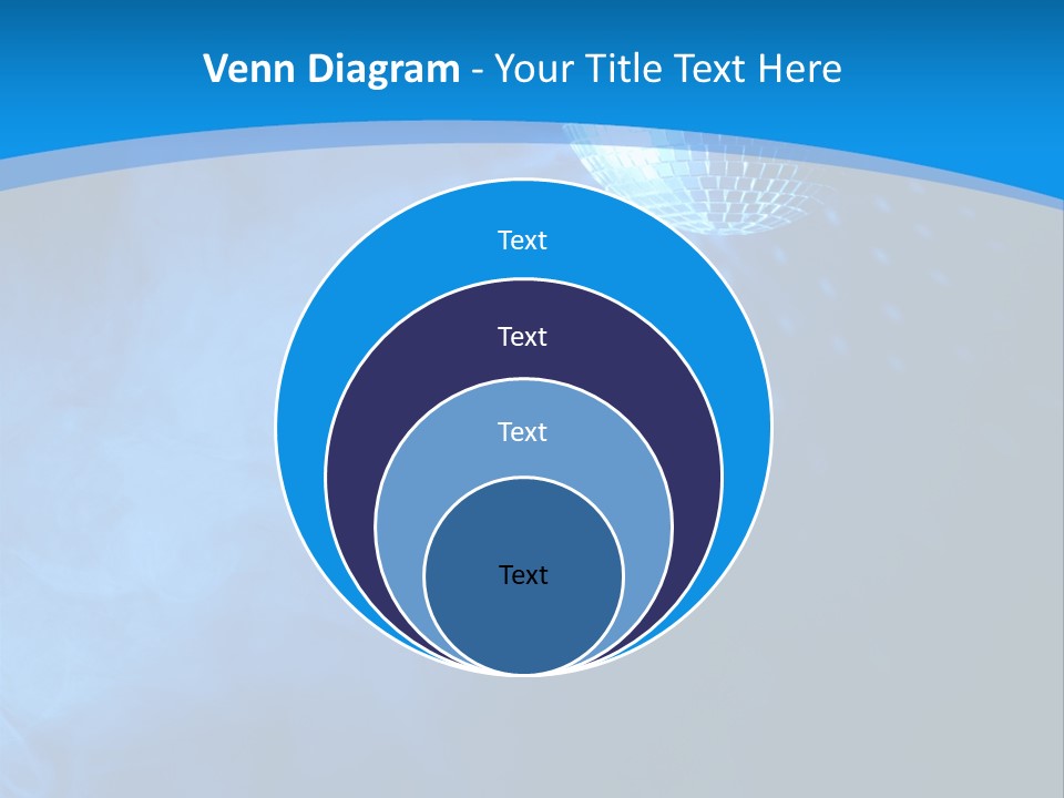 Discoball Music Ball PowerPoint Template
