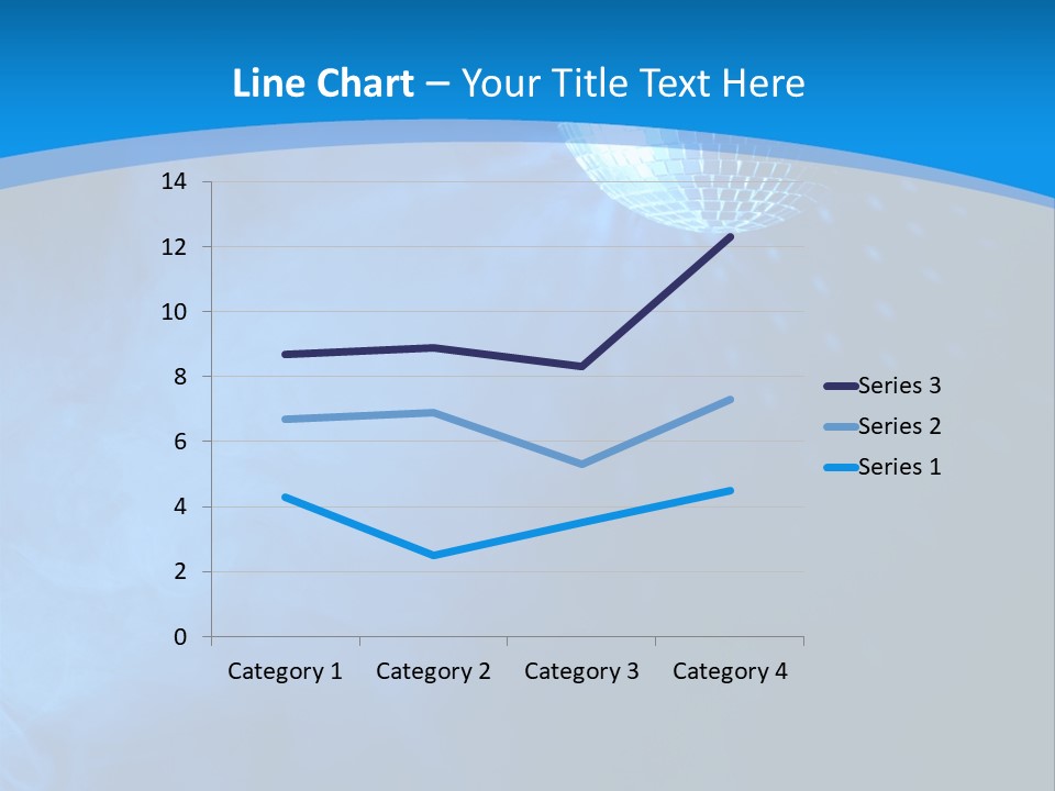 Discoball Music Ball PowerPoint Template