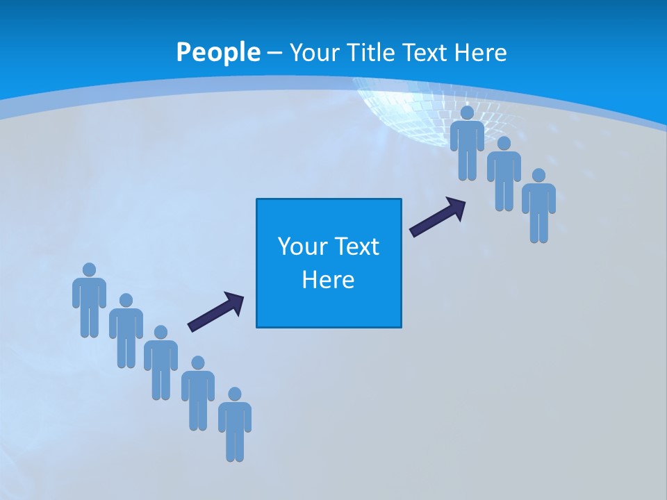 Discoball Music Ball PowerPoint Template