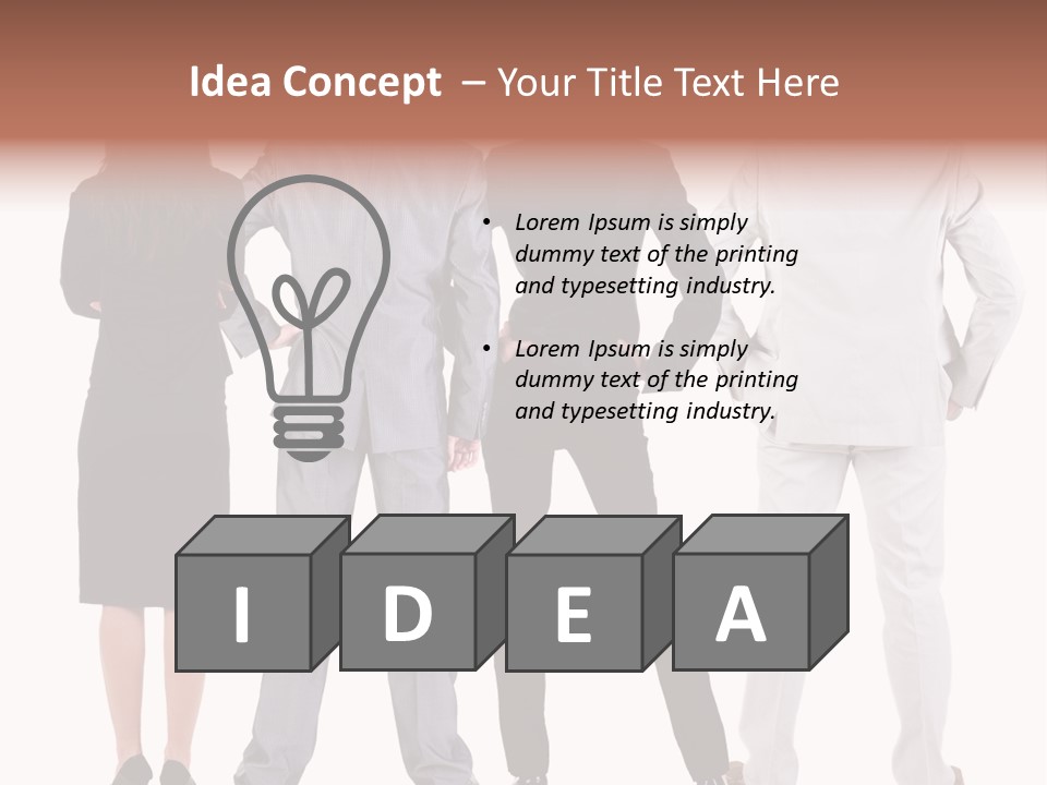 Interest Symbol Job PowerPoint Template