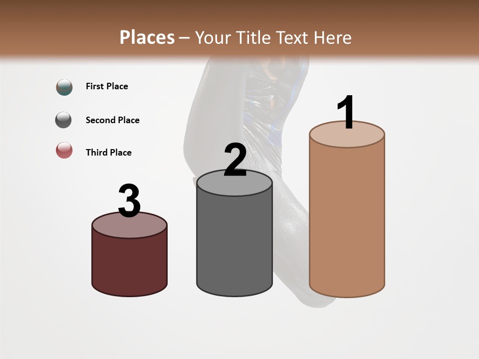 Action Mid Air Teenager PowerPoint Template