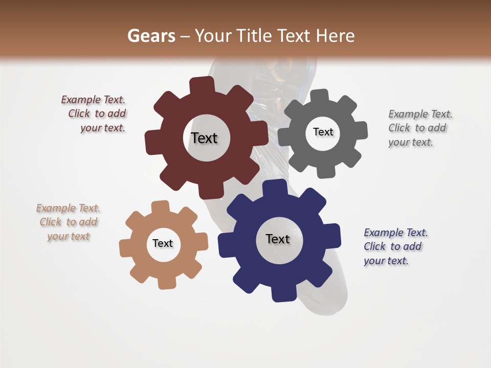 Action Mid Air Teenager PowerPoint Template