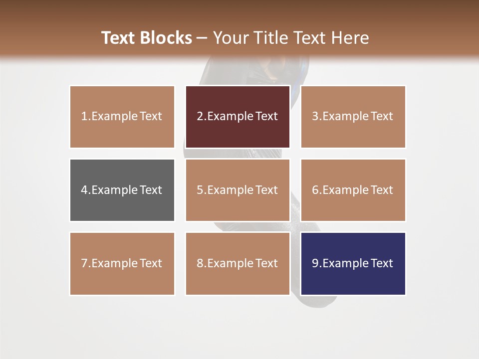 Action Mid Air Teenager PowerPoint Template