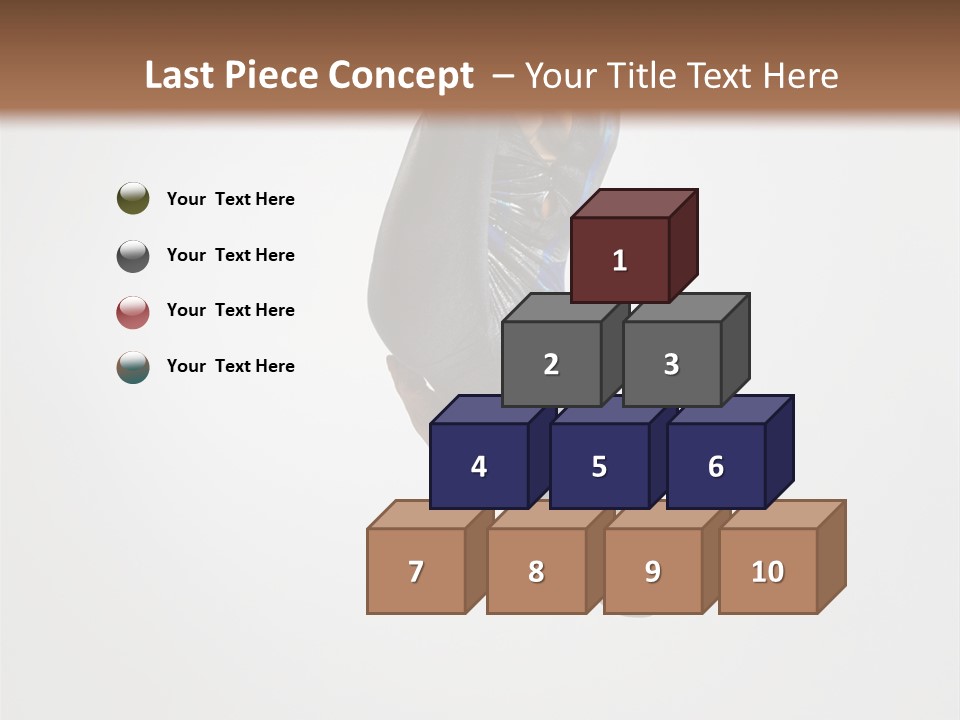 Action Mid Air Teenager PowerPoint Template