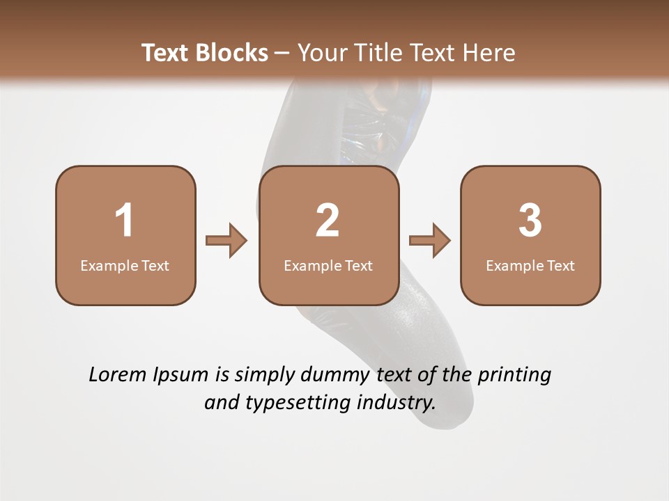 Action Mid Air Teenager PowerPoint Template