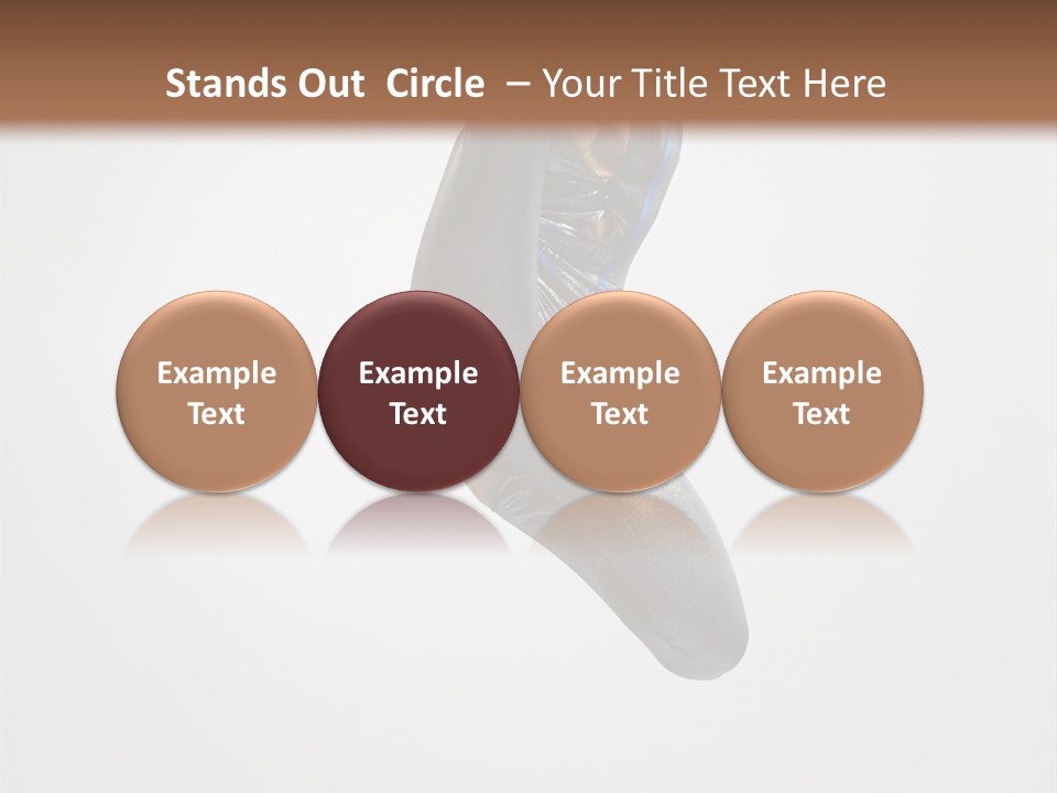 Action Mid Air Teenager PowerPoint Template