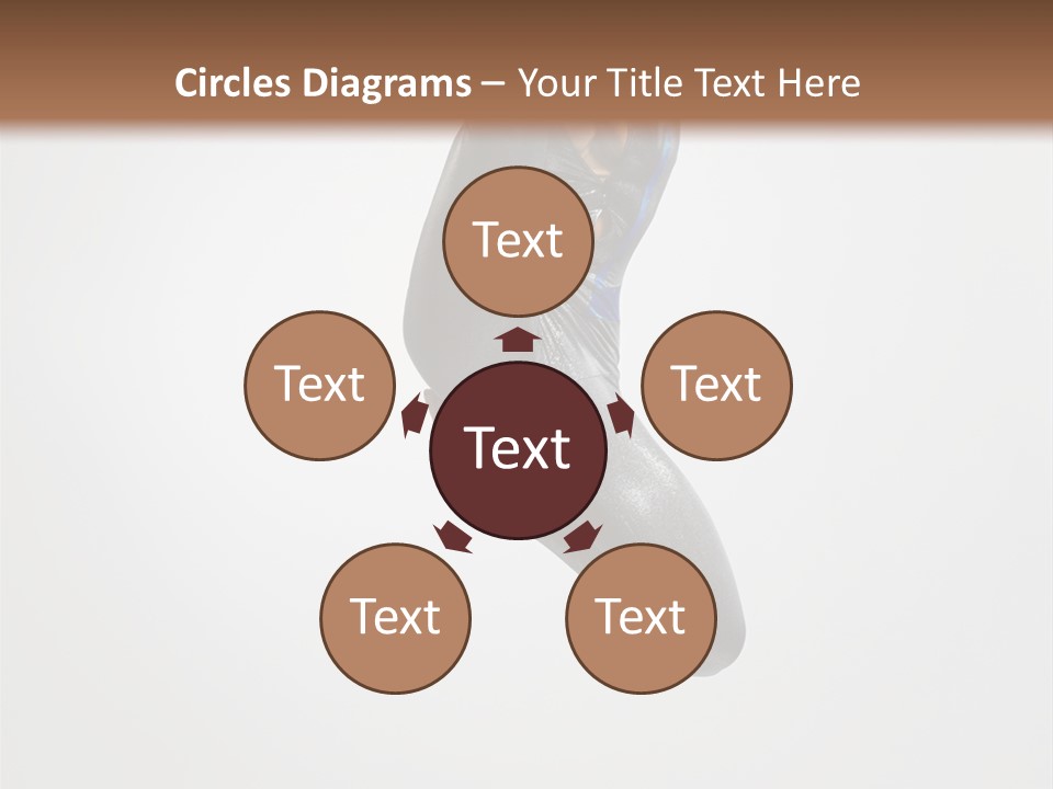 Action Mid Air Teenager PowerPoint Template