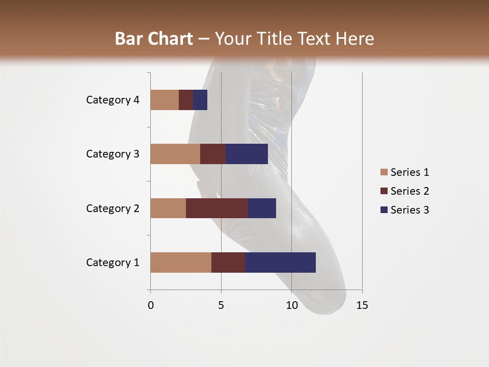 Action Mid Air Teenager PowerPoint Template