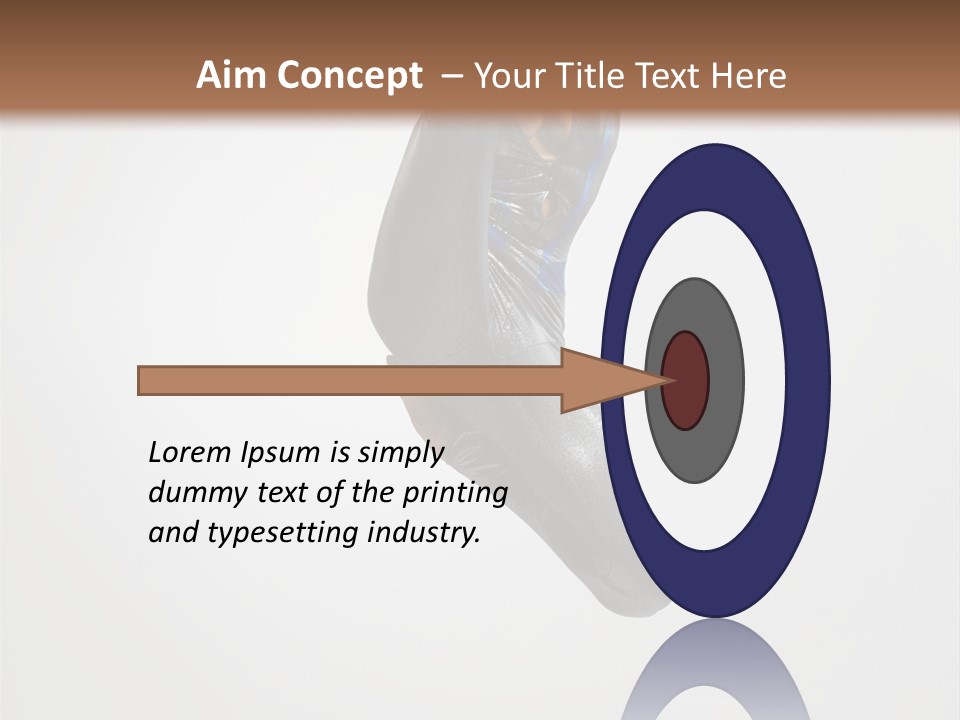 Action Mid Air Teenager PowerPoint Template