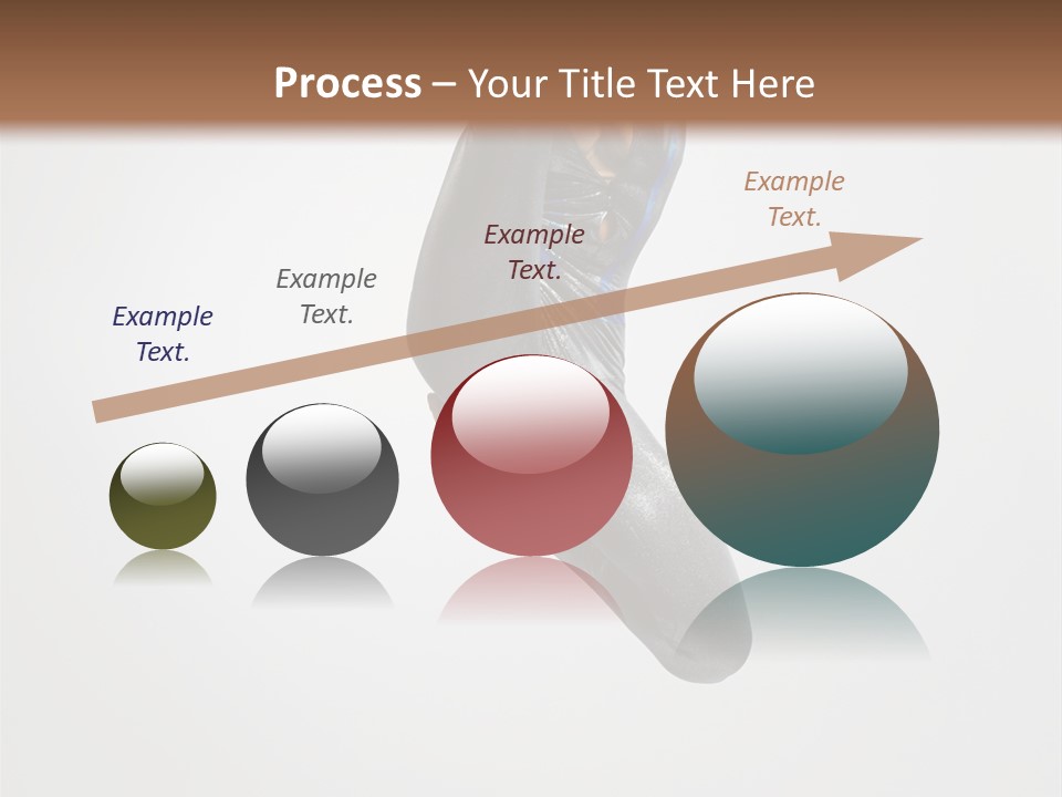 Action Mid Air Teenager PowerPoint Template