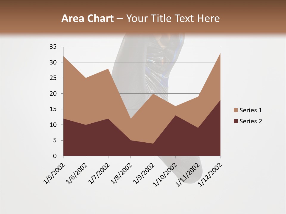 Action Mid Air Teenager PowerPoint Template