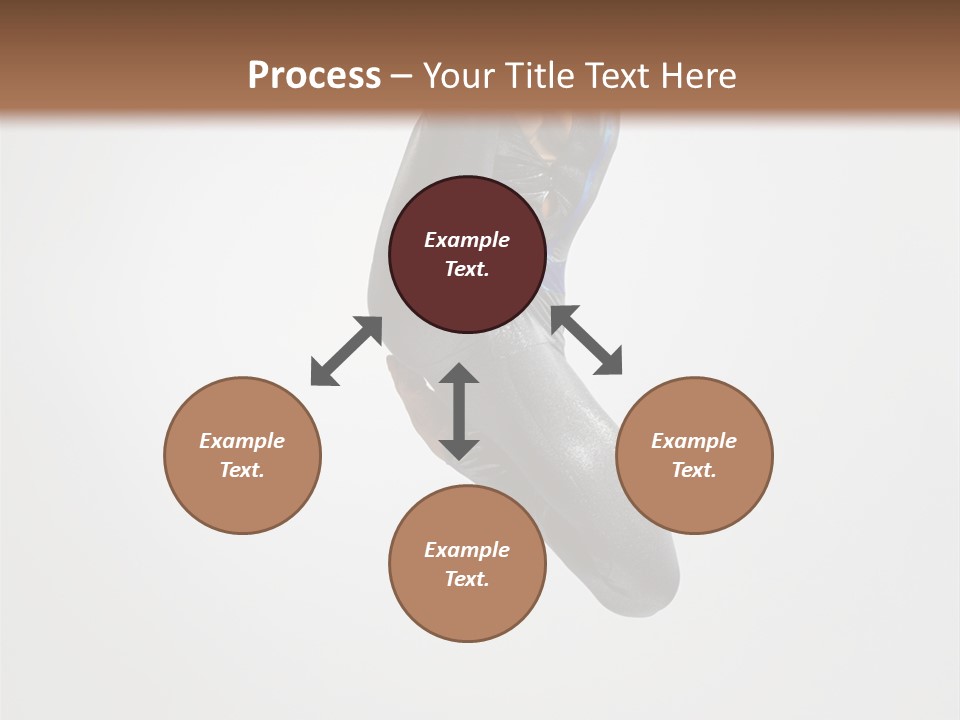 Action Mid Air Teenager PowerPoint Template