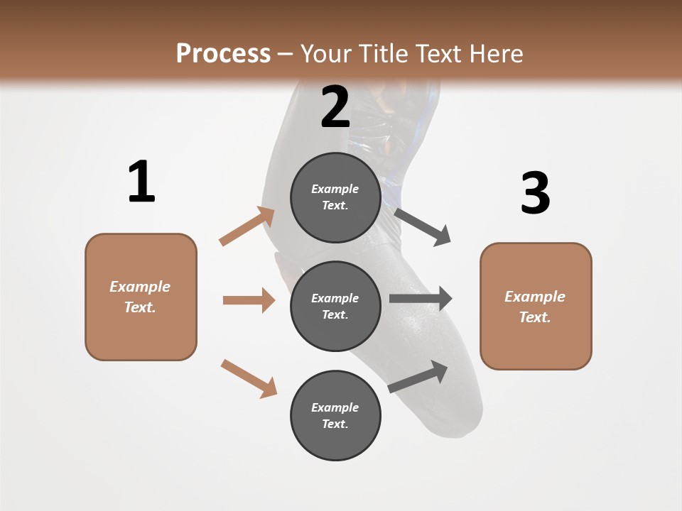 Action Mid Air Teenager PowerPoint Template