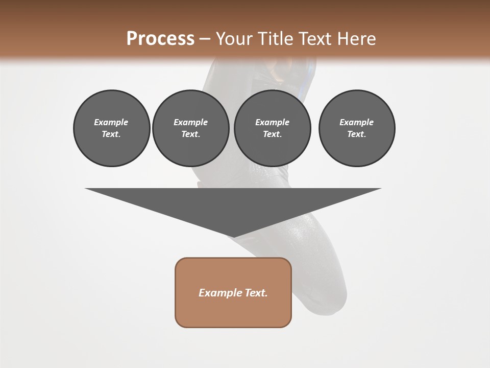 Action Mid Air Teenager PowerPoint Template