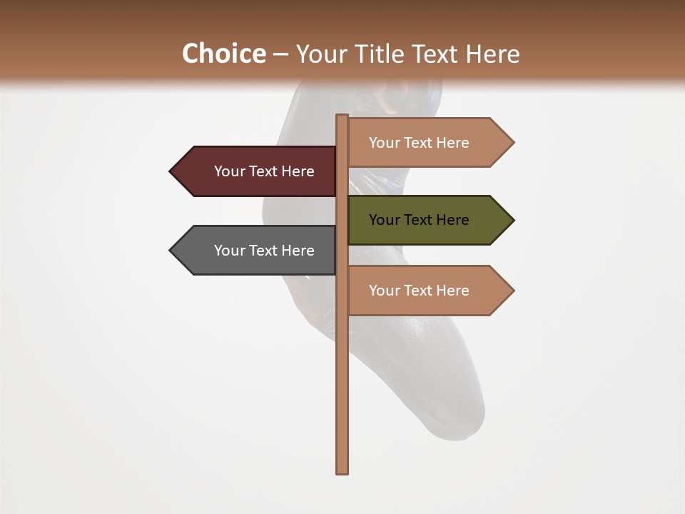 Action Mid Air Teenager PowerPoint Template