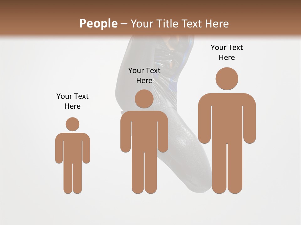 Action Mid Air Teenager PowerPoint Template