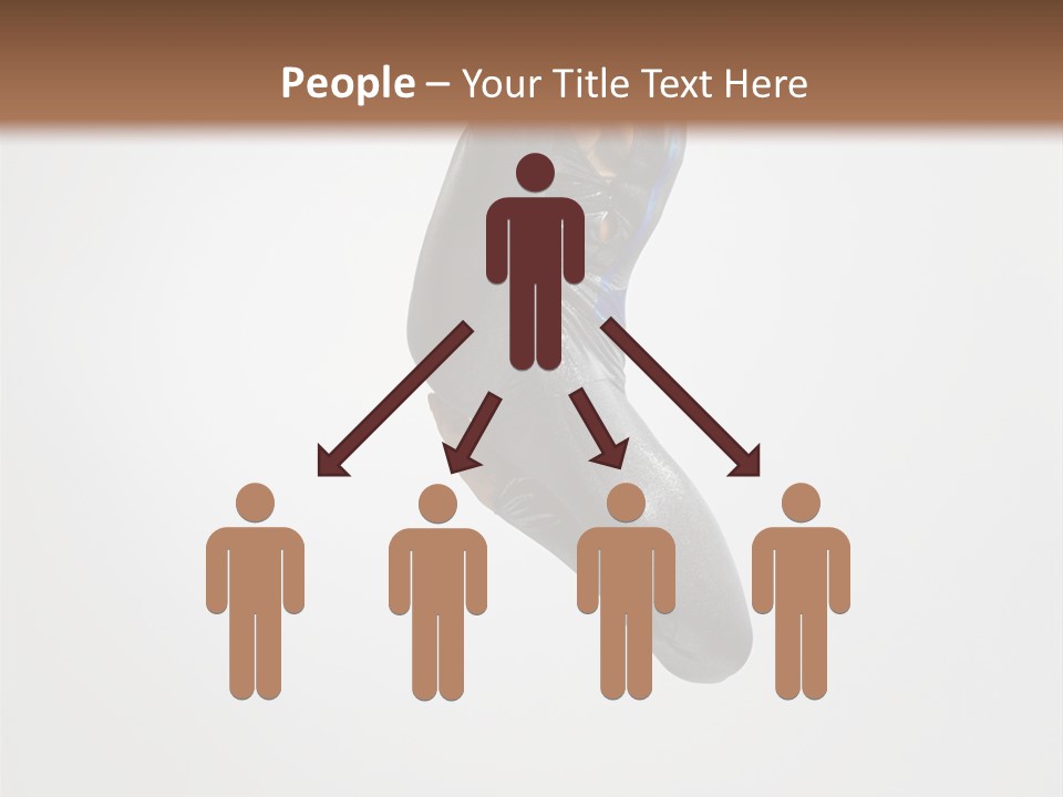 Action Mid Air Teenager PowerPoint Template