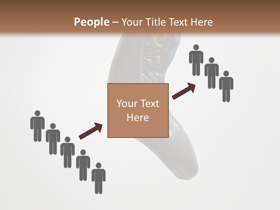 Action Mid Air Teenager PowerPoint Template